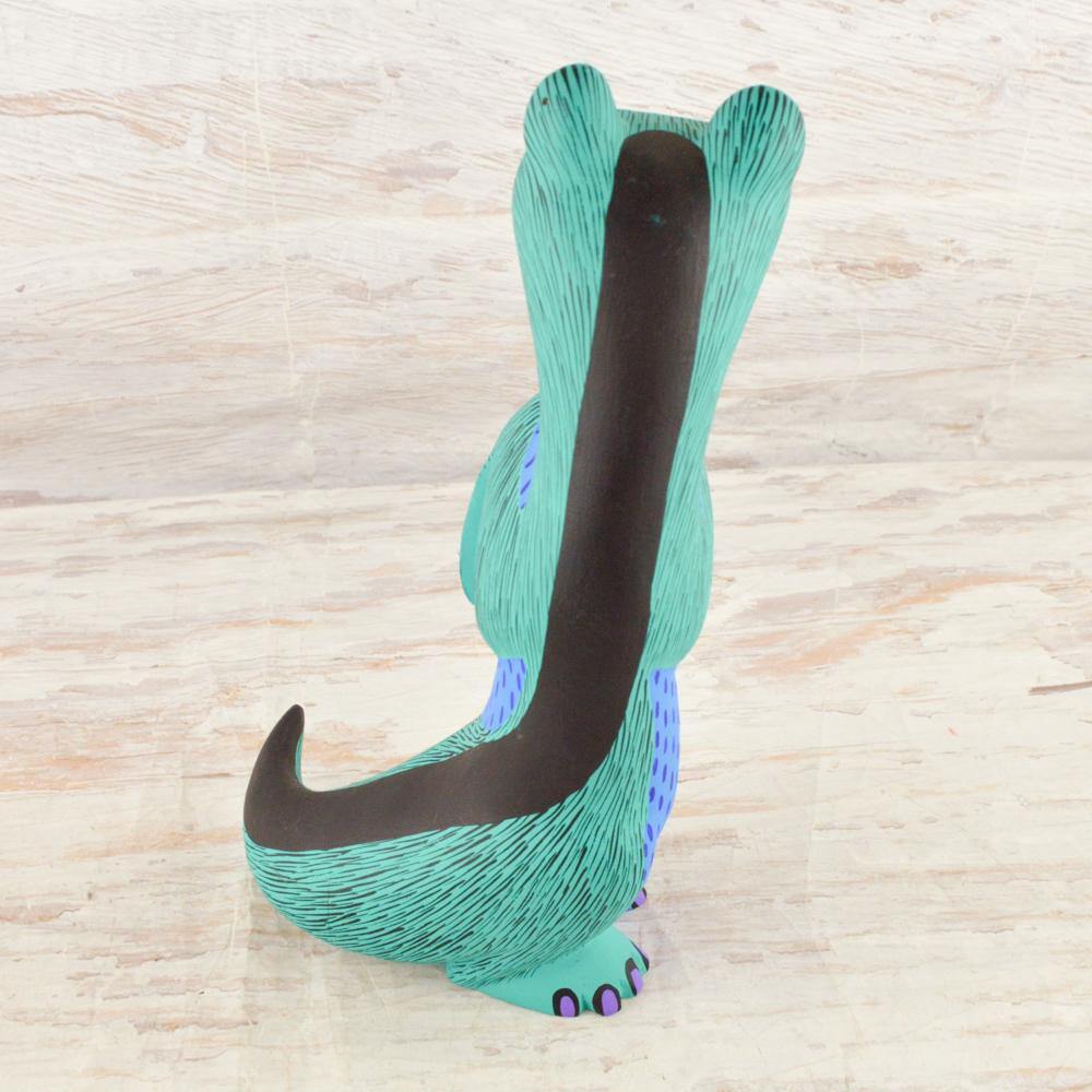 Alebrije Oaxacan Wood Carving Otter - Magia Mexica
