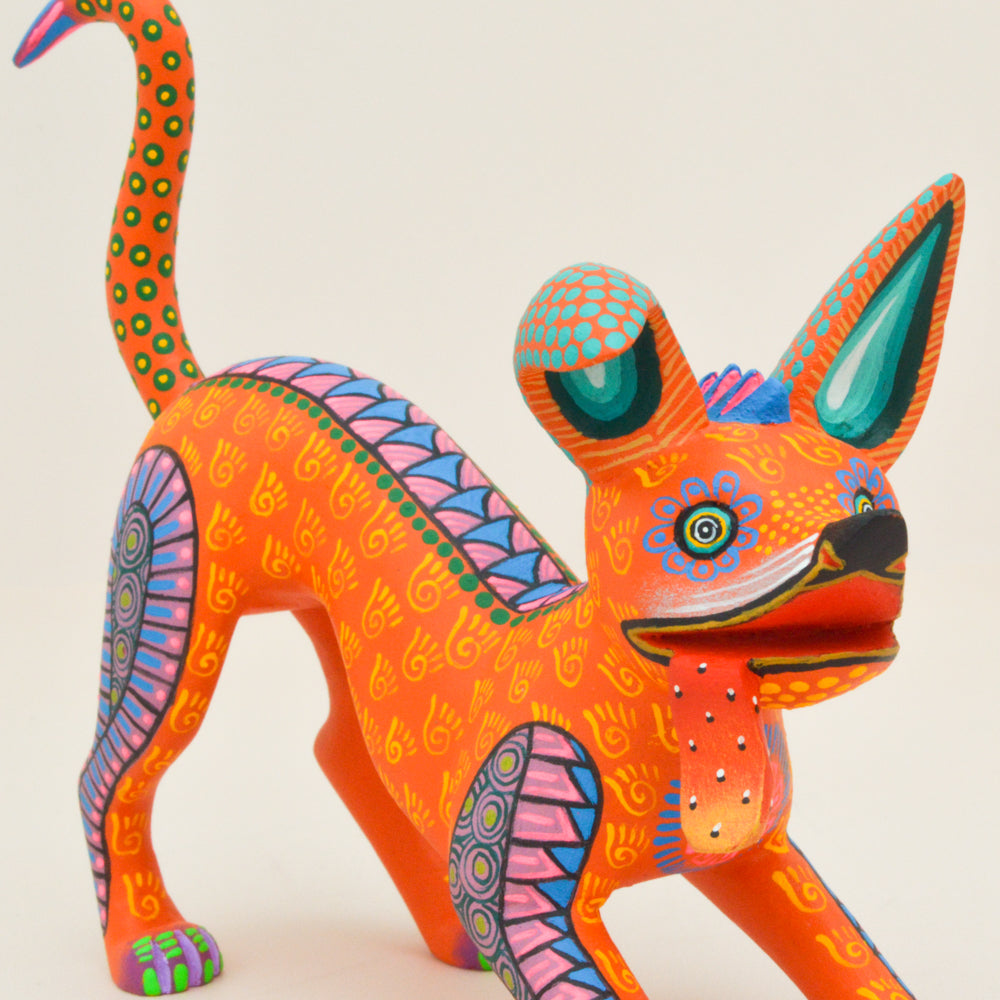 Dante Alebrije Oaxacan Wood Carving - Magia Mexica 