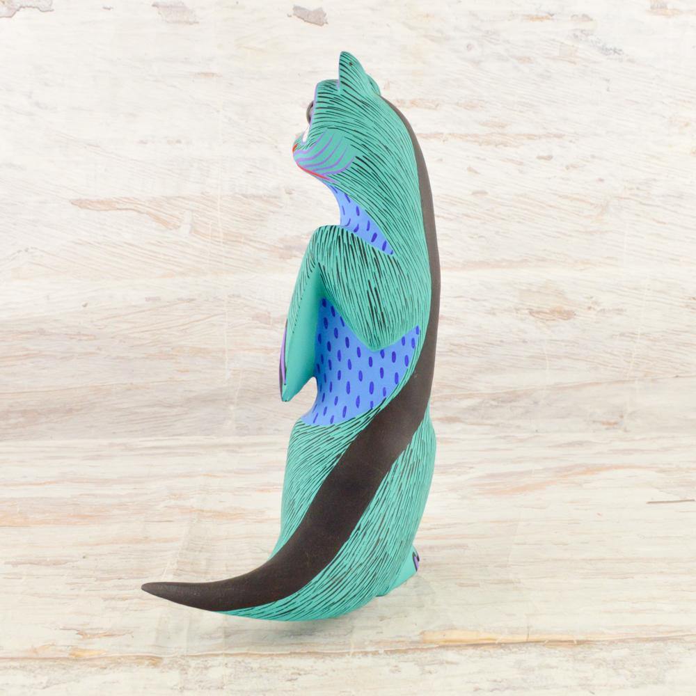 Alebrije Oaxacan Wood Carving Otter - Magia Mexica