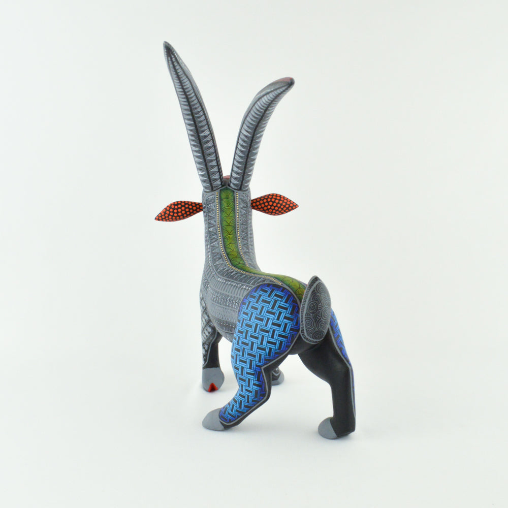 Gazelle Alebrije Oaxaca Wood Carving - magiamexica.com