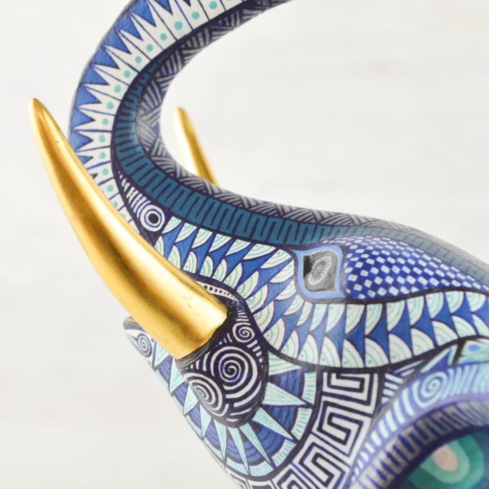 Alebrije Oaxacan Wood Carving Porcupine - Magia Mexica