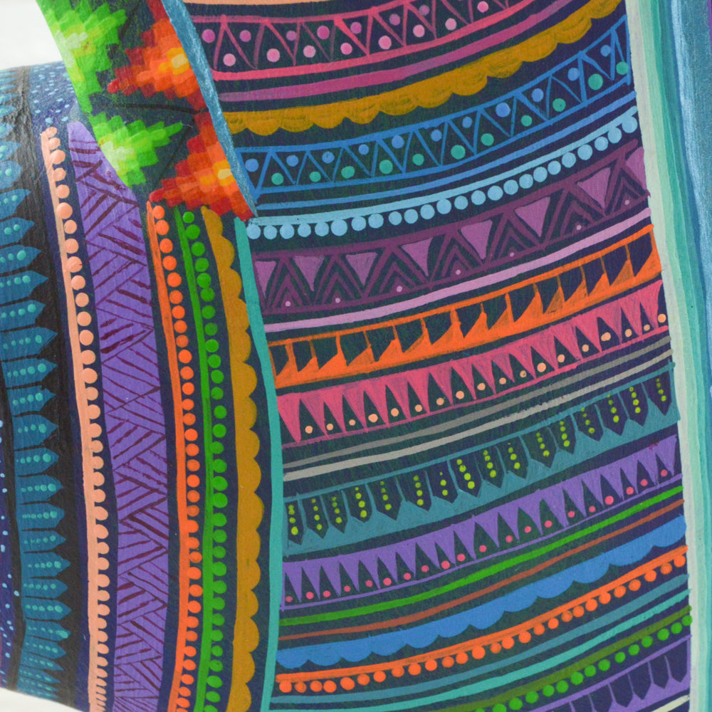 Alebrije Oaxacan Wood Carving Owl - Magia Mexica