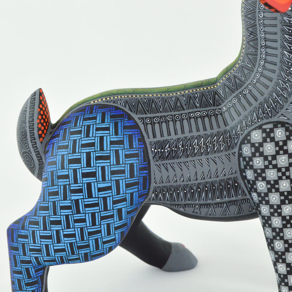 Gazelle Alebrije Oaxaca Wood Carving - magiamexica.com