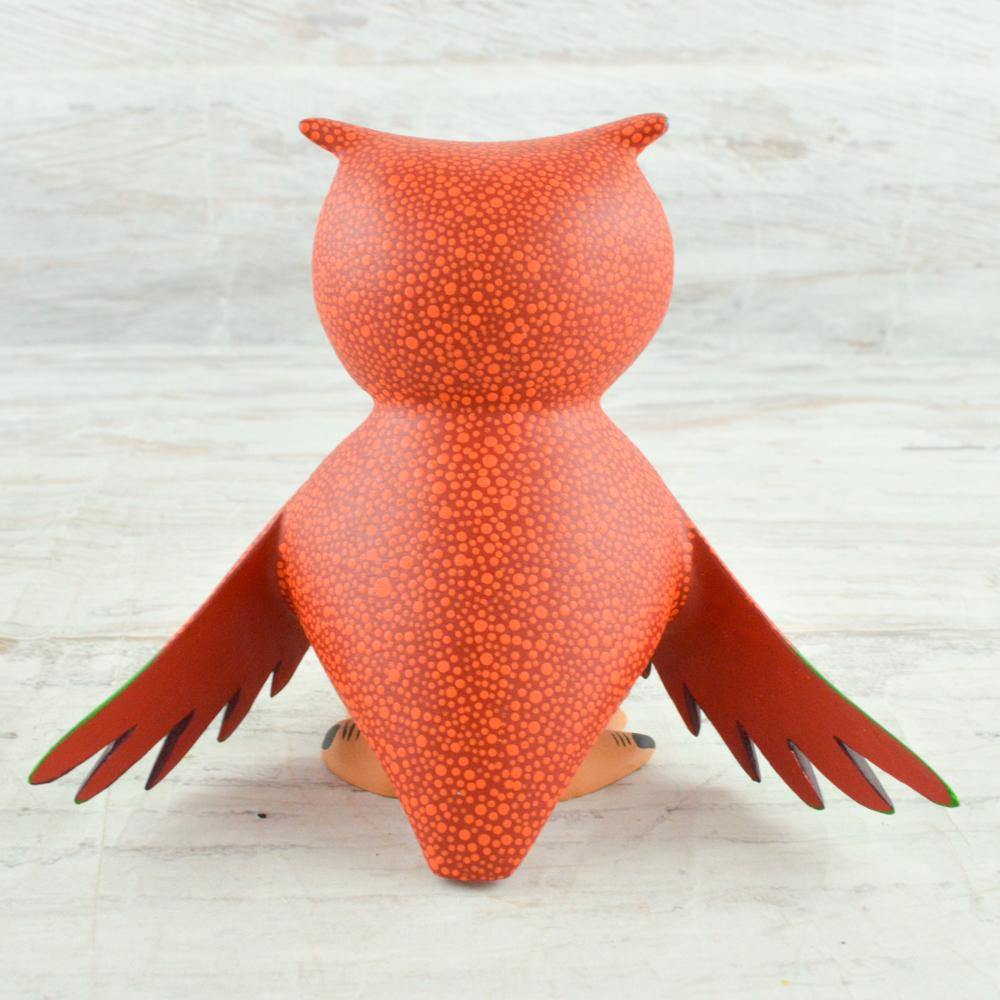 Alebrije Oaxacan Wood Carving Owl - Magia Mexica