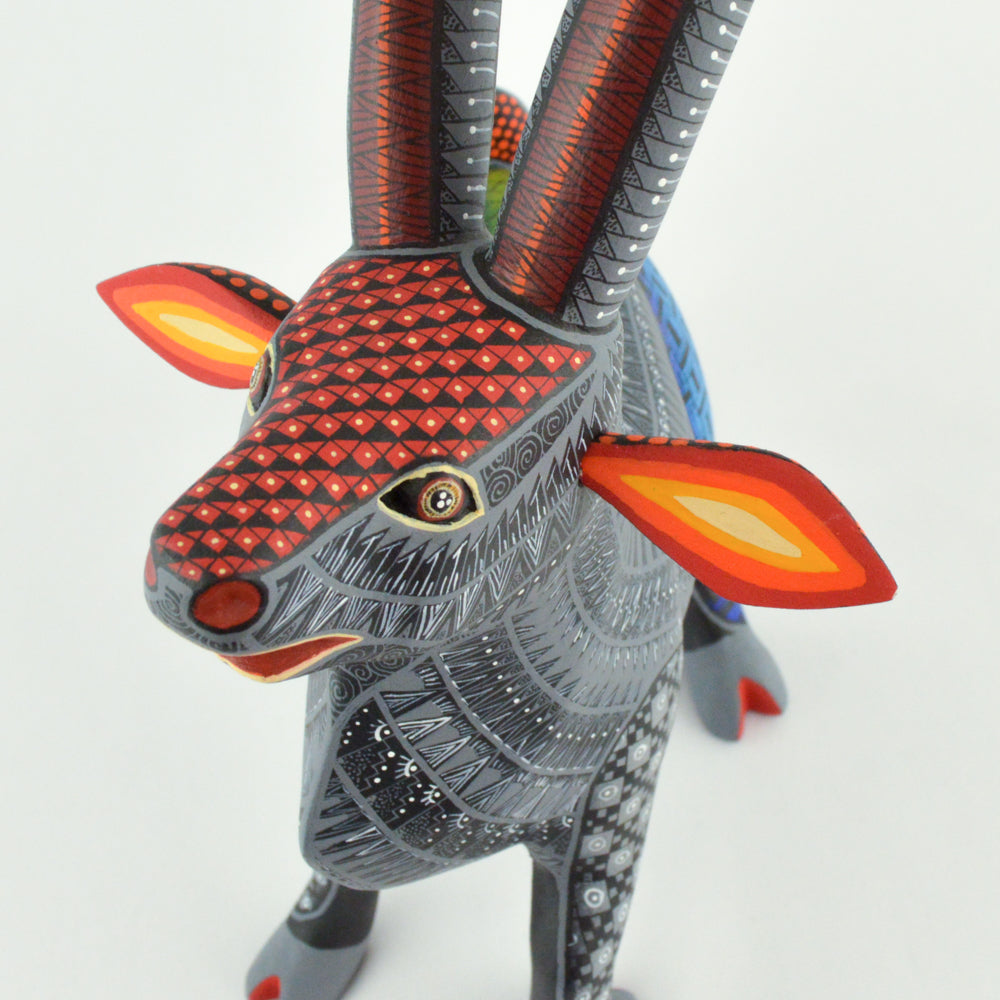 Gazelle Alebrije Oaxaca Wood Carving - magiamexica.com