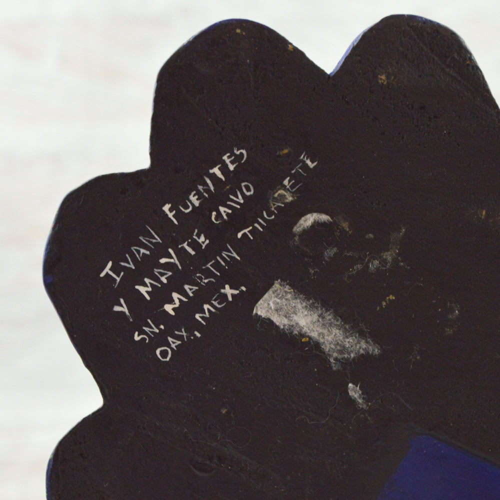 Alebrije Oaxacan Wood Carving Owl - Magia Mexica