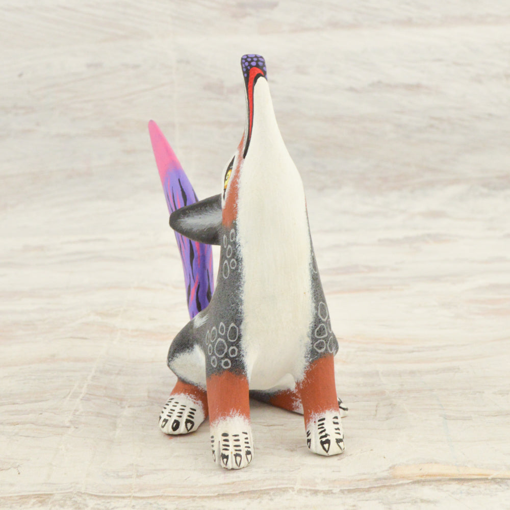 Coyote Alebrije Oaxacan Wood Carving - magiamexica.com