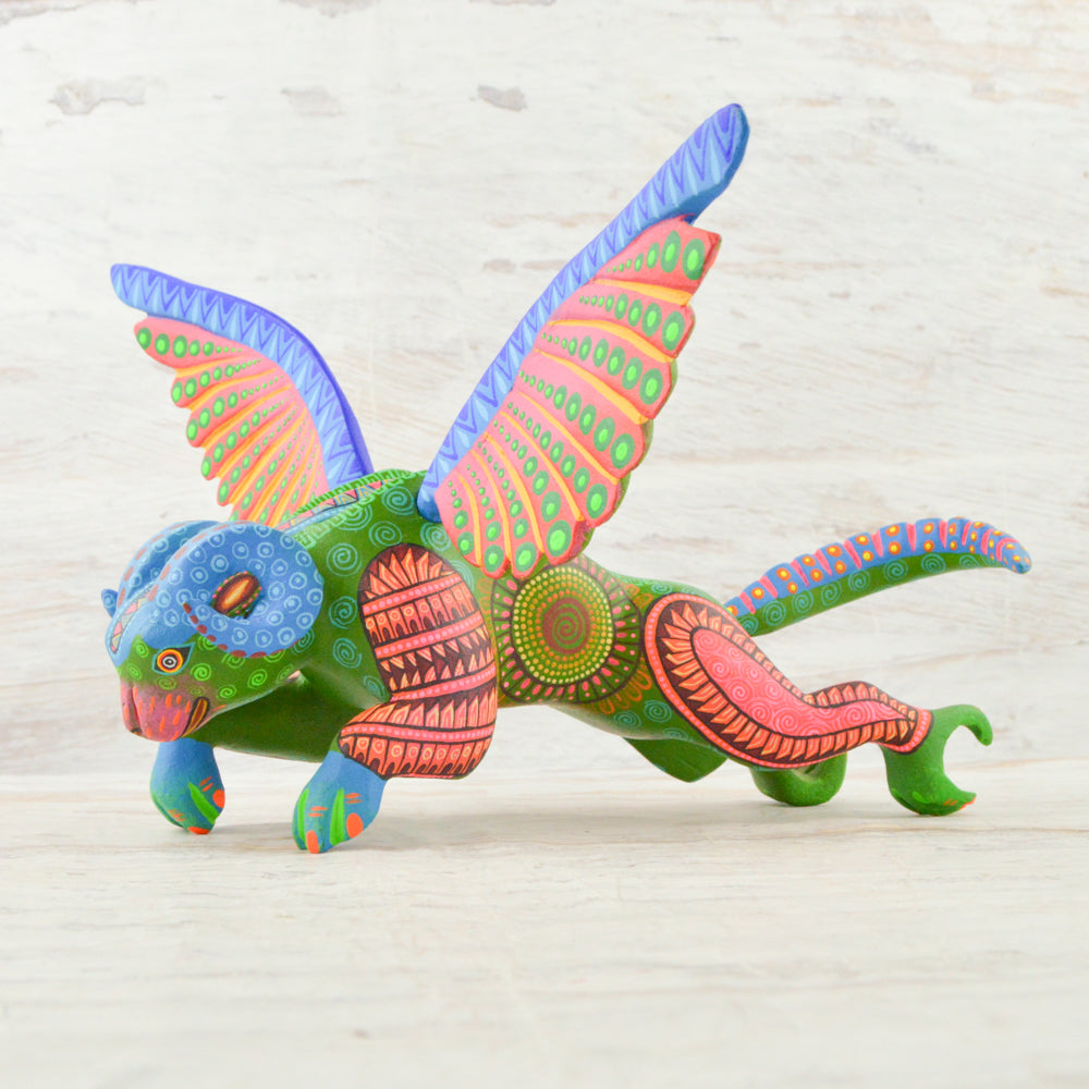 Alebrije Oaxacan Wood Carving Pepita - Magia Mexica