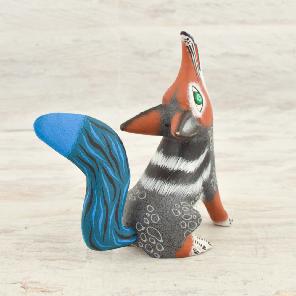Coyote Alebrije Oaxacan Wood Carving - magiamexica.com