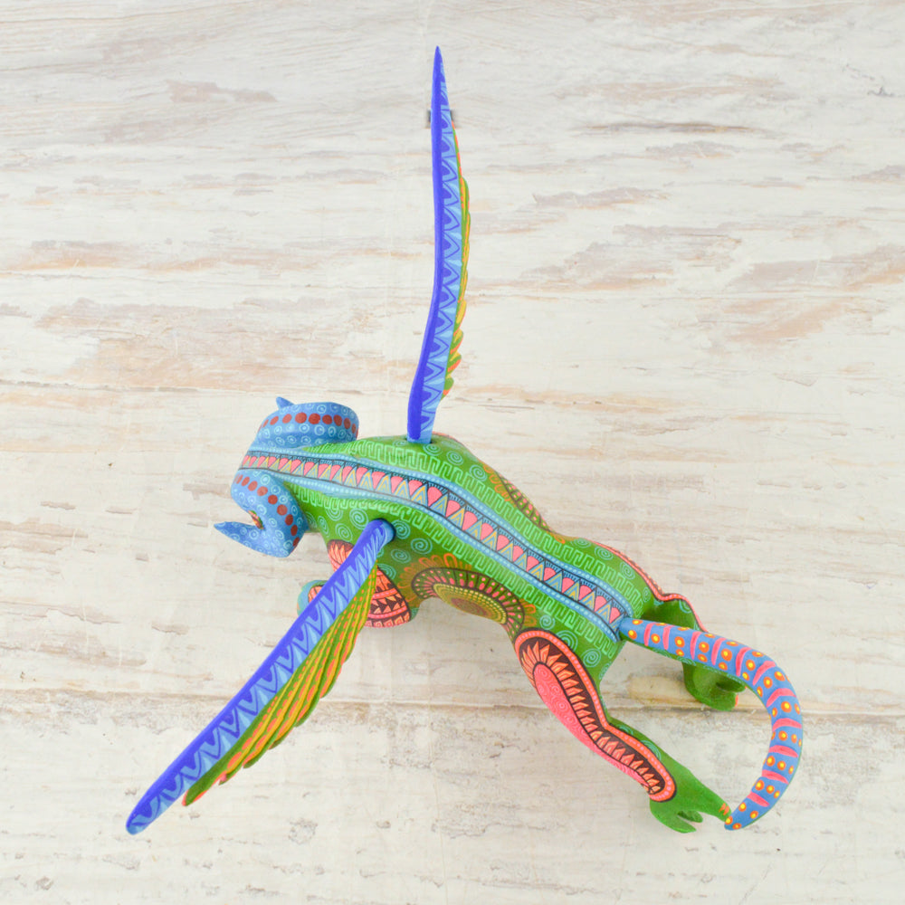 Alebrije Oaxacan Wood Carving Pepita - Magia Mexica