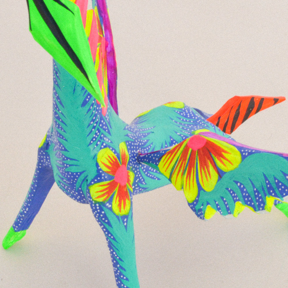 Giraffe Alebrije Oaxacan Wood Carving - magiamexica.com