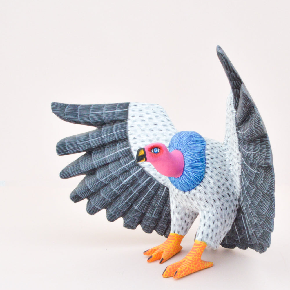 Vulture Alebrije Oaxacan Wood Carving - Magia Mexica