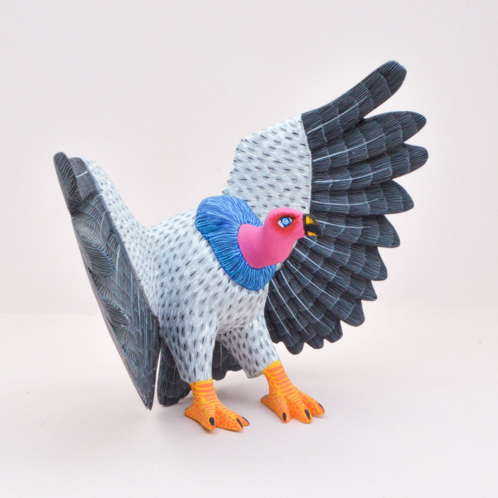 Vulture Alebrije Oaxacan Wood Carving - Magia Mexica