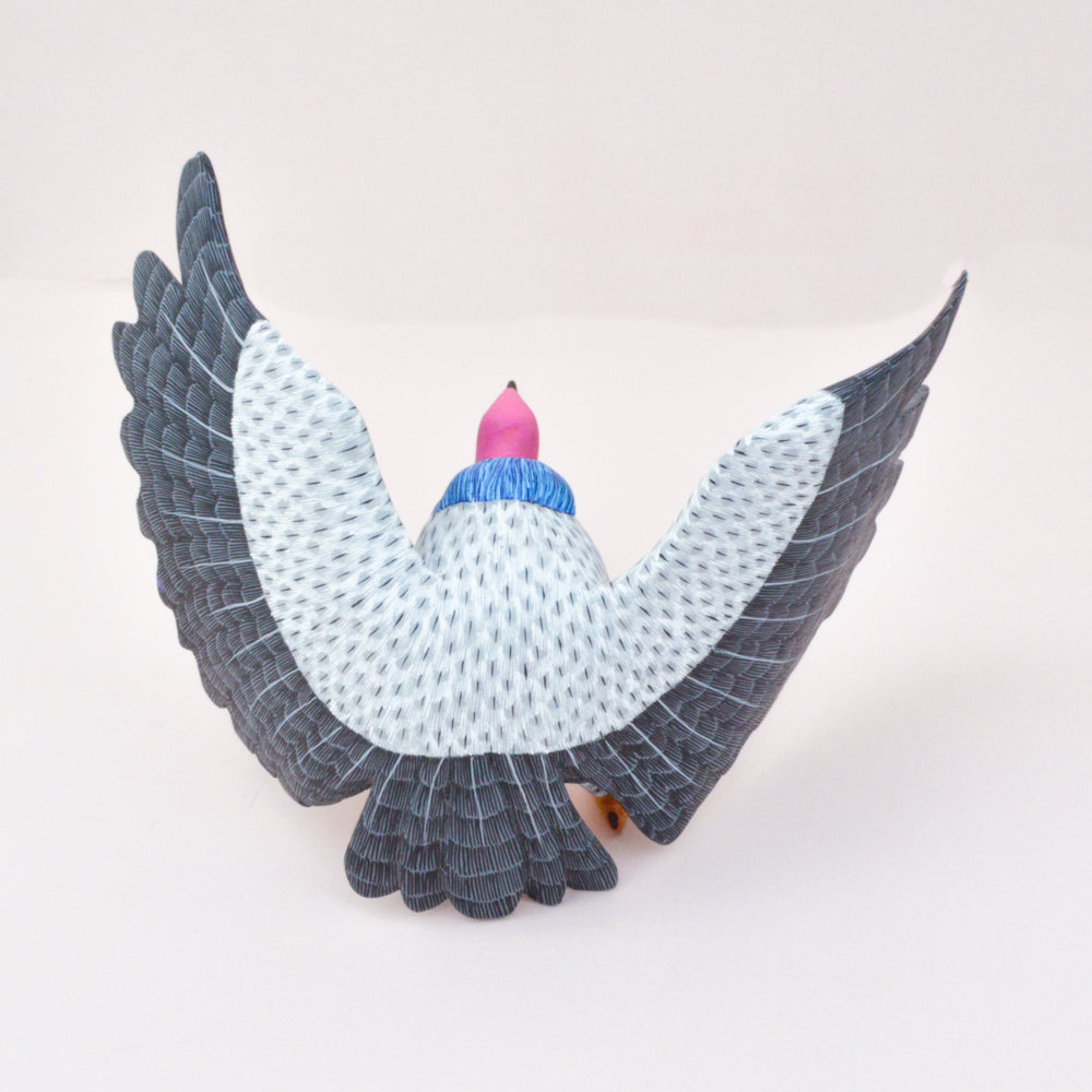 Vulture Alebrije Oaxacan Wood Carving - Magia Mexica