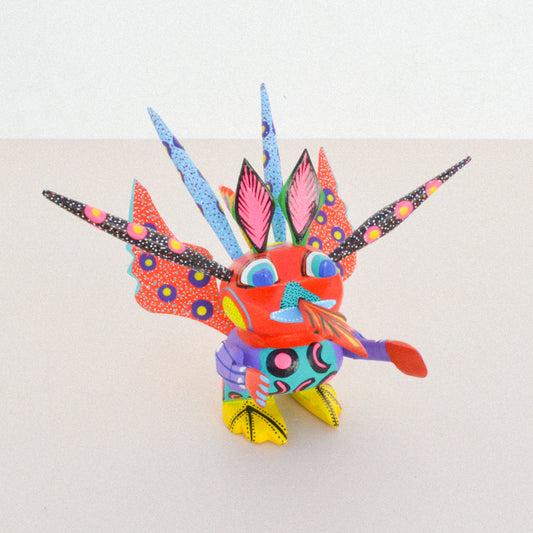 Martian Alebrije Oaxacan Wood Carving- magiamexica.com