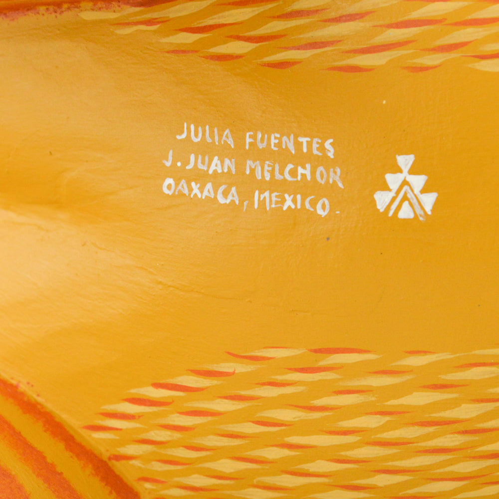 Alebrije Oaxacan Wood Carving Bear - Magia Mexica