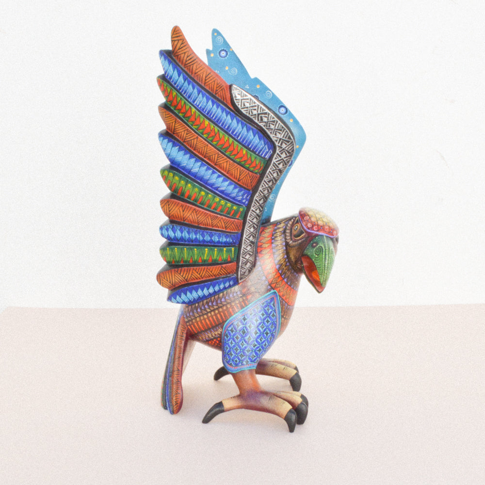 Eagle Alebrije Oaxacan Wood Carving- magiamexica.com