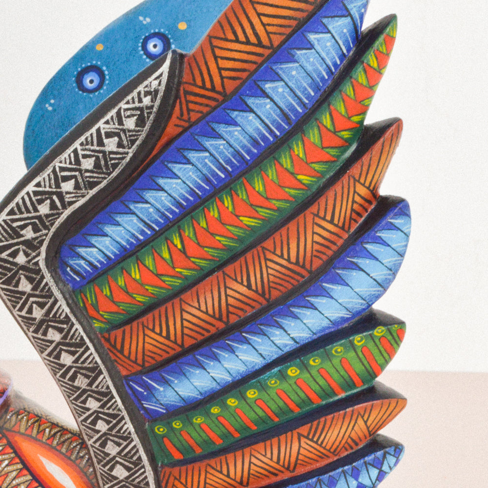 Eagle Alebrije Oaxacan Wood Carving- magiamexica.com