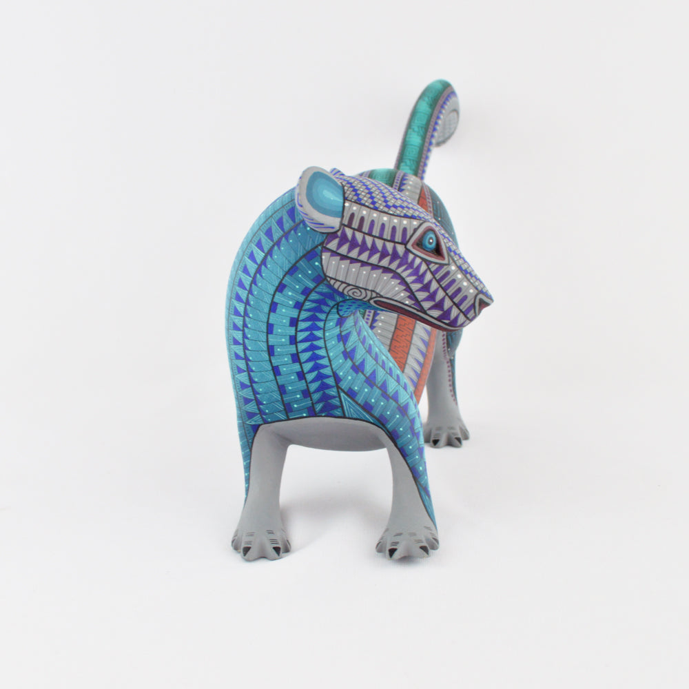 Otter Alebrije Oaxaca Wood Carving - magiamexica.com