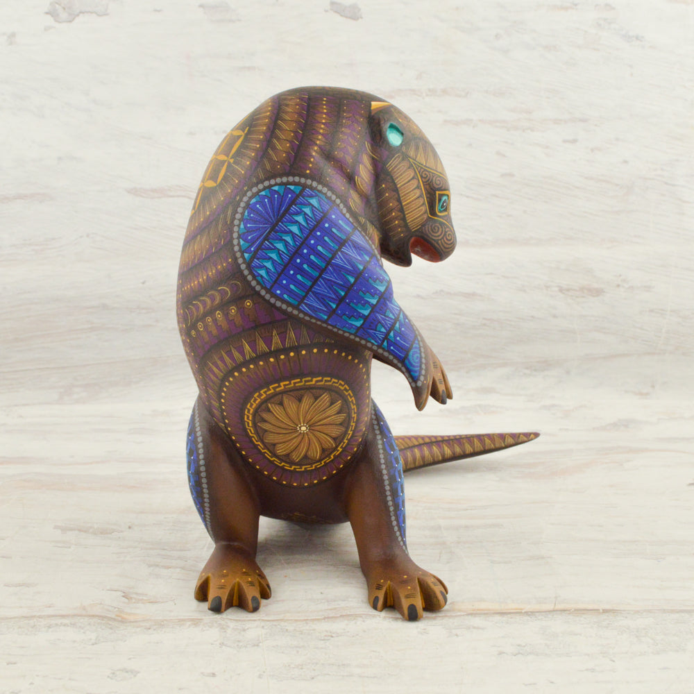 Otter Alebrije Oaxacan Wood Carving - magiamexica.com