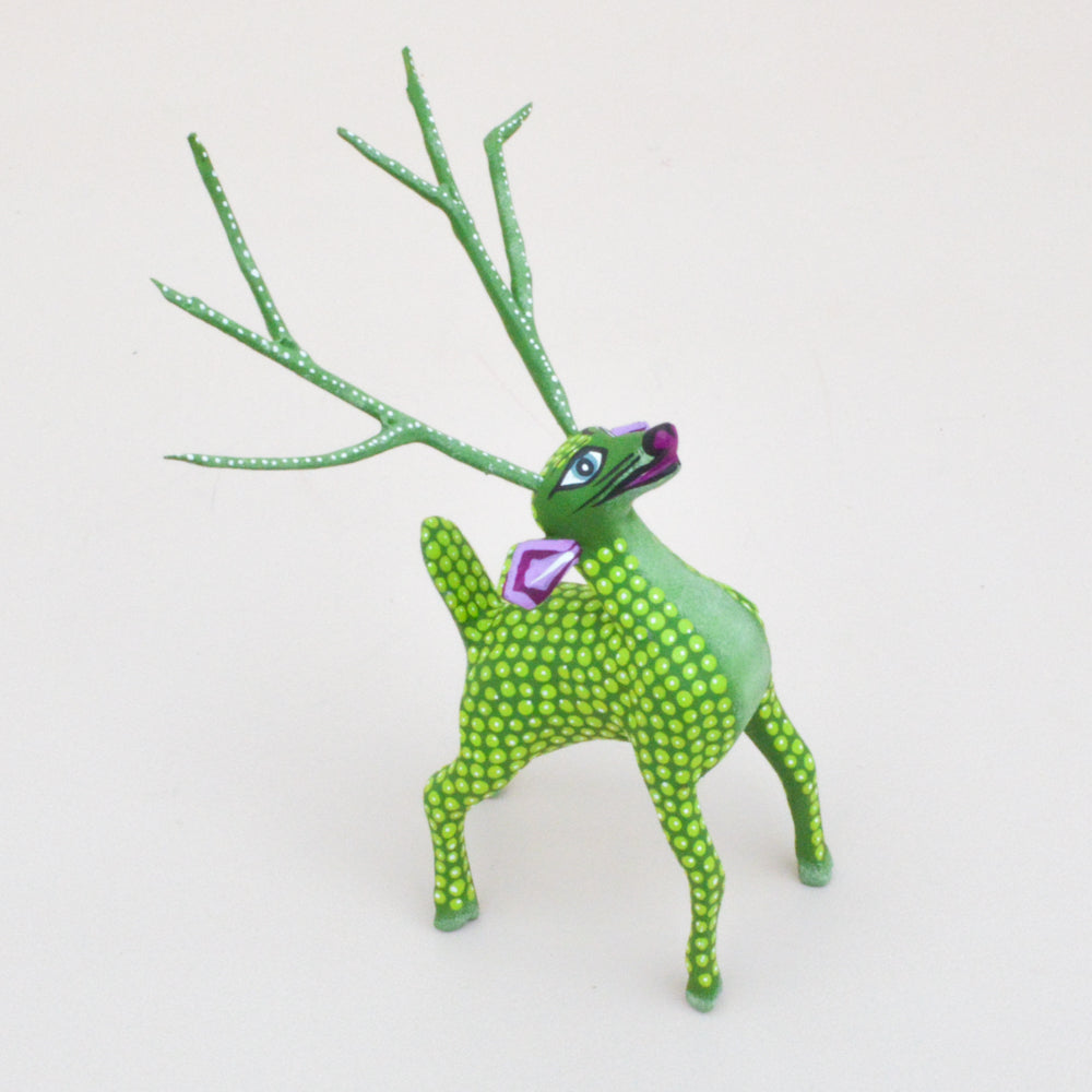 Deer Alebrije Oaxacan Wood Carving - Magia Mexica
