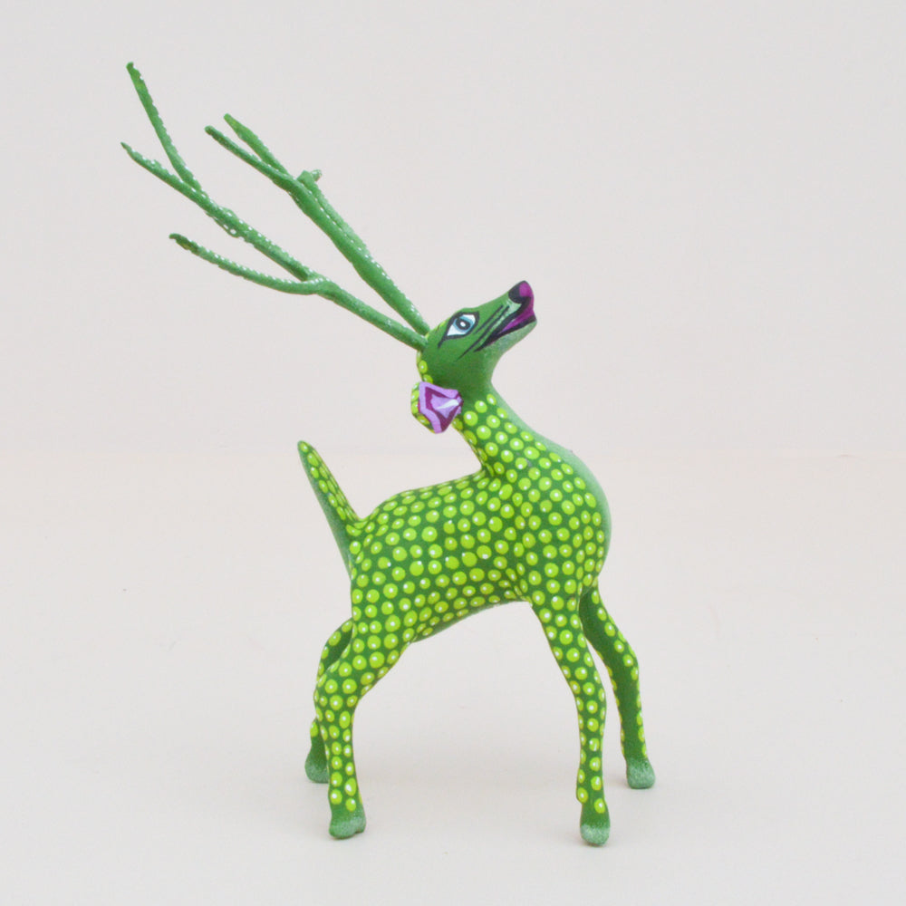 Deer Alebrije Oaxacan Wood Carving - Magia Mexica