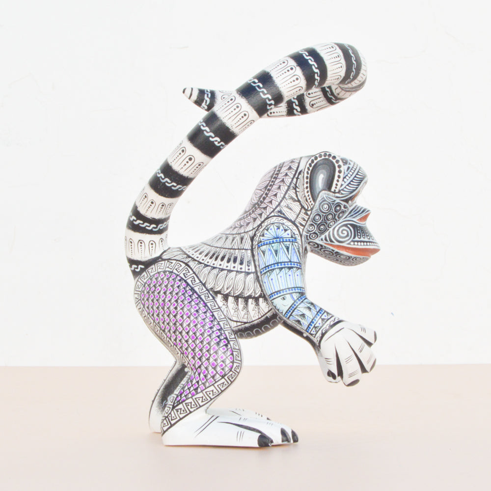 Monkey Alebrije Oaxacan Wood Carving- magiamexica.com