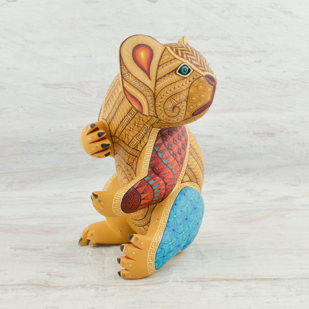 Koala Alebrije Oaxacan Wood Carving - magiamexica.com