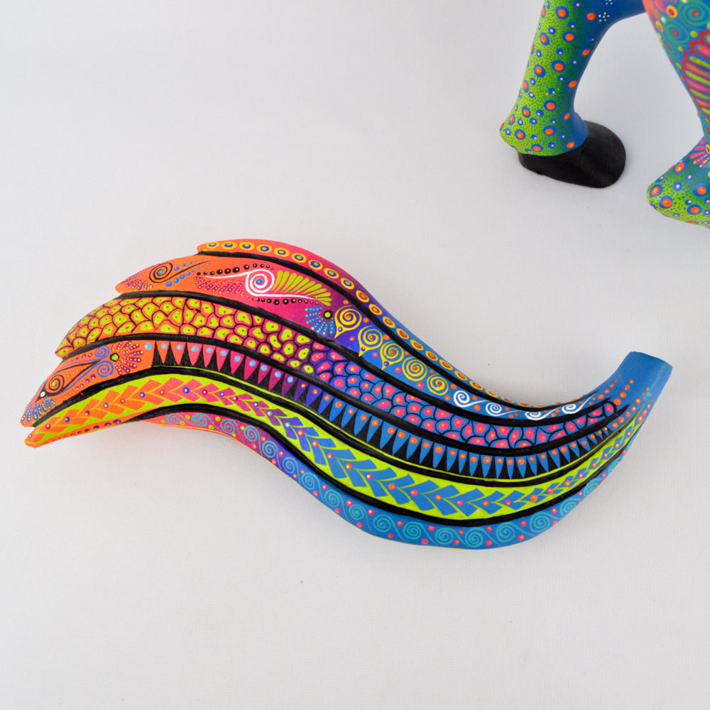 Horse Alebrije Oaxaca Wood Carving - magiamexica.com