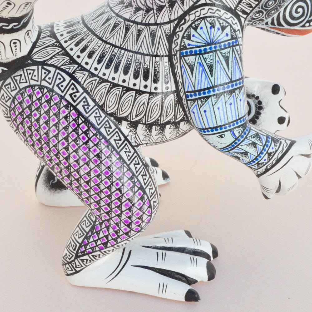 Monkey Alebrije Oaxacan Wood Carving- magiamexica.com