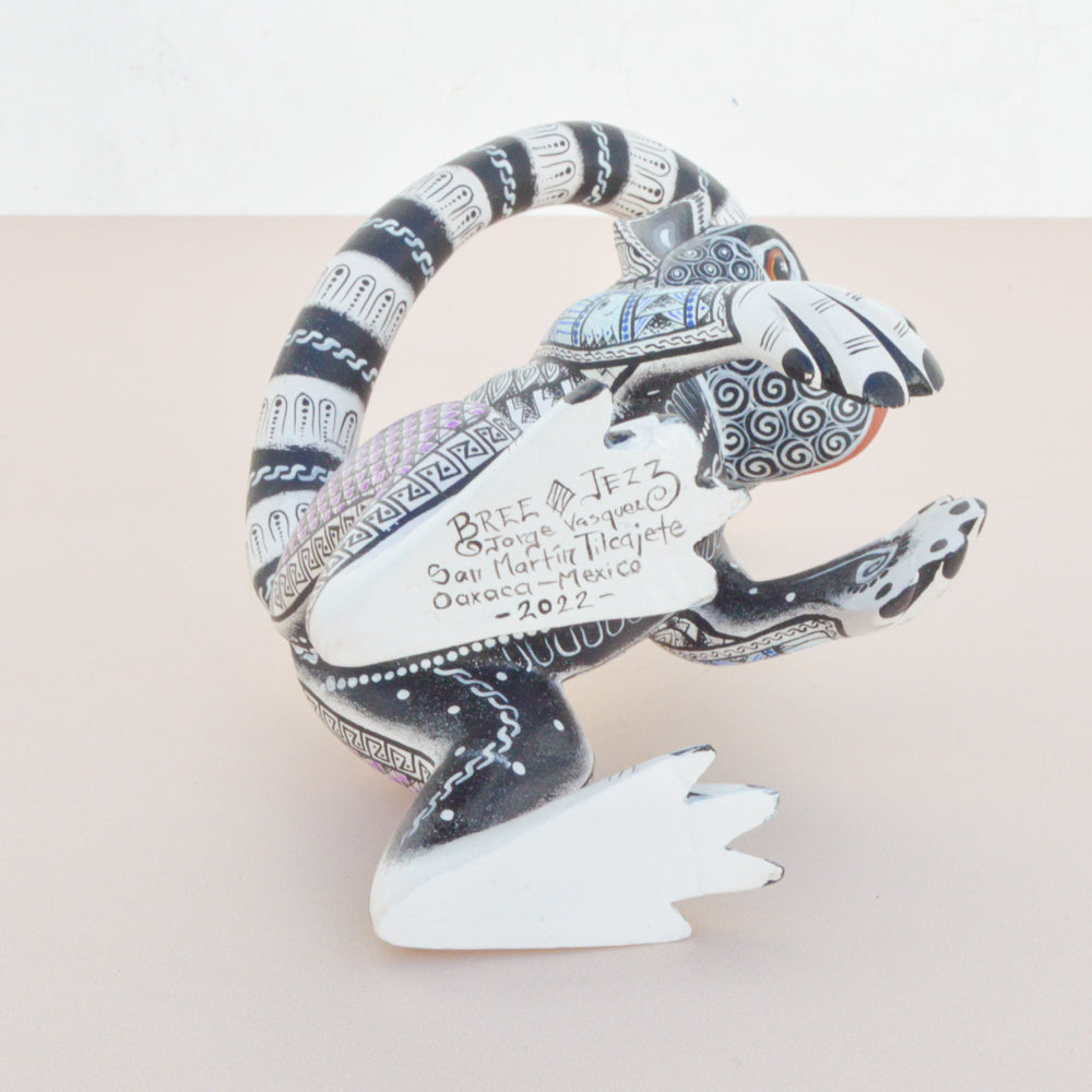 Monkey Alebrije Oaxacan Wood Carving- magiamexica.com