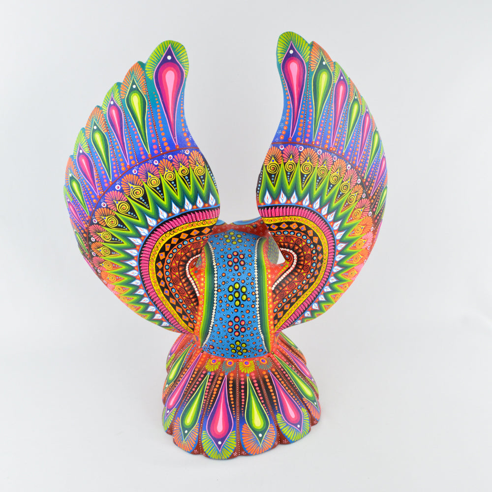 Owl Alebrije Oaxaca Wood Carving - magiamexica.com