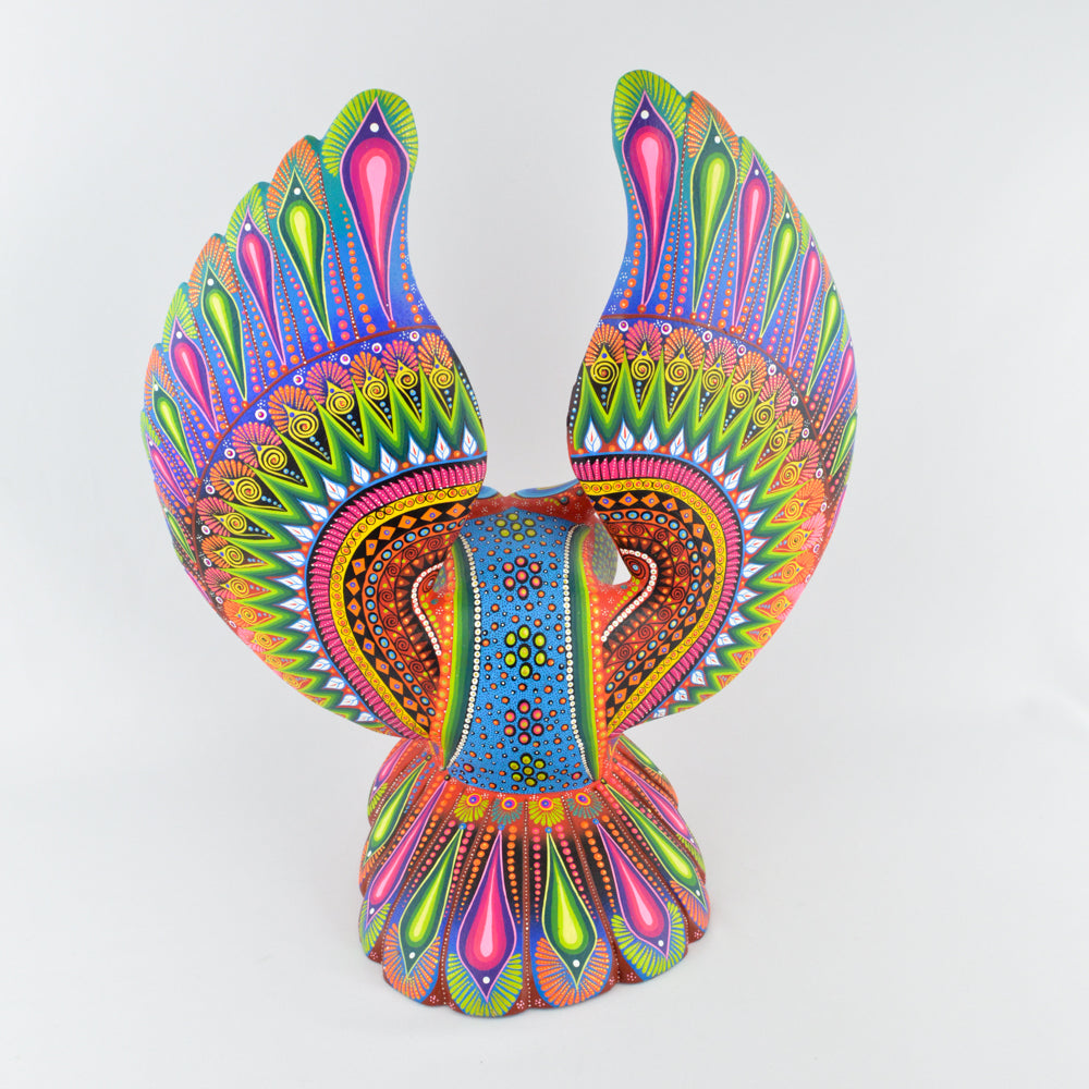 Owl Alebrije Oaxaca Wood Carving - magiamexica.com