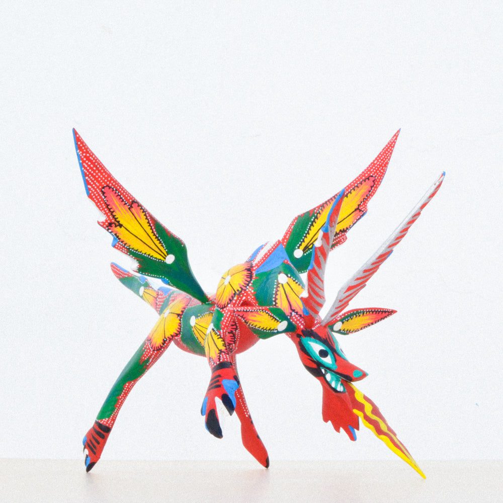 Dragon Alebrije Oaxacan Wood Carving- magiamexica.com