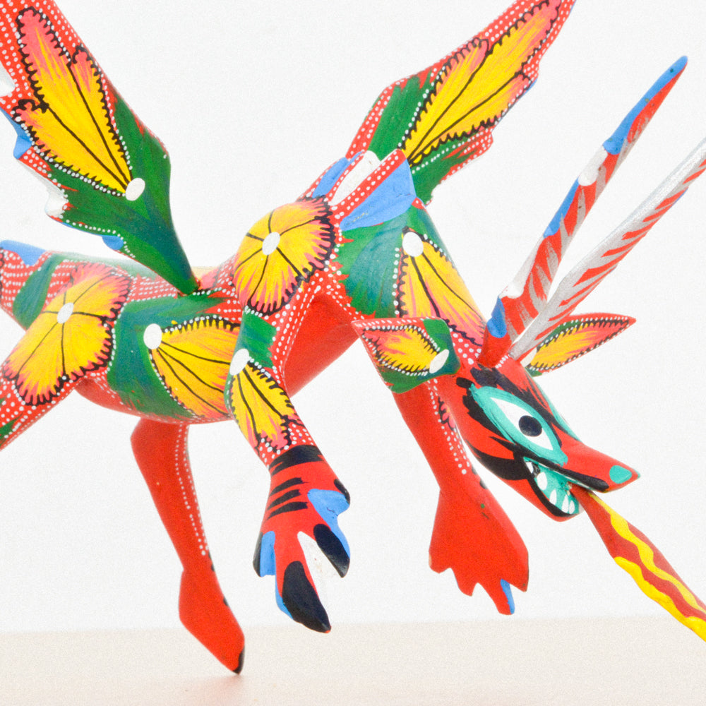 Dragon Alebrije Oaxacan Wood Carving- magiamexica.com
