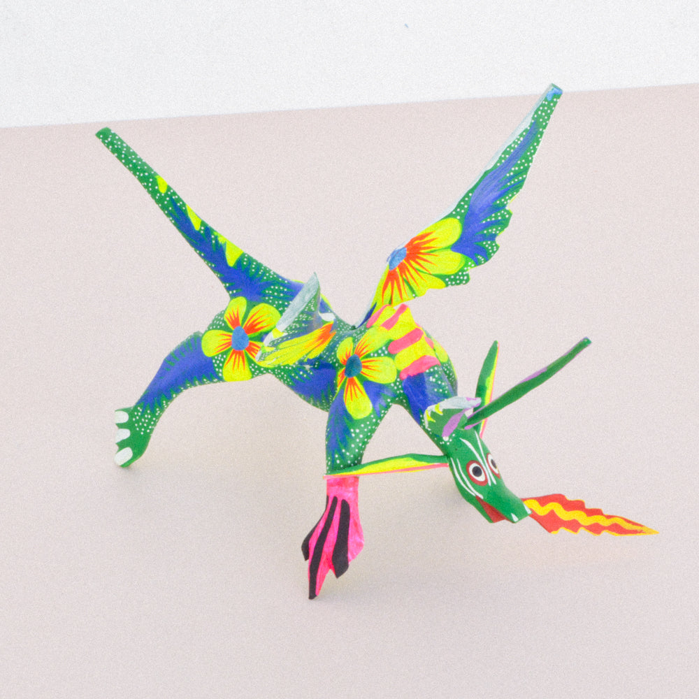 Dragon Alebrije Oaxacan Wood Carving- magiamexica.com