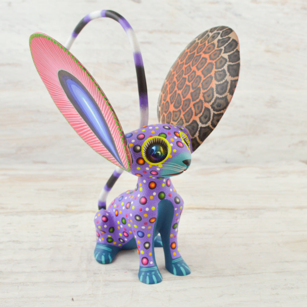Alebrije Oaxacan Wood Carving Mouse - Magia Mexica