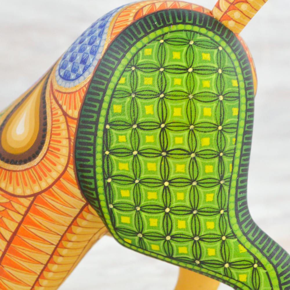 Alebrije Oaxacan Wood Carving Otter - Magia Mexica