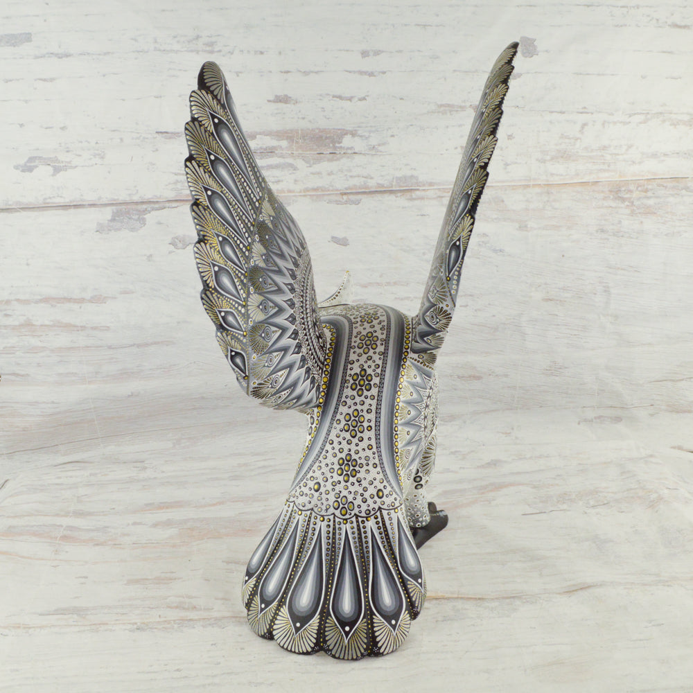 Owl Alebrije Oaxacan Wood Carving - magiamexica.com