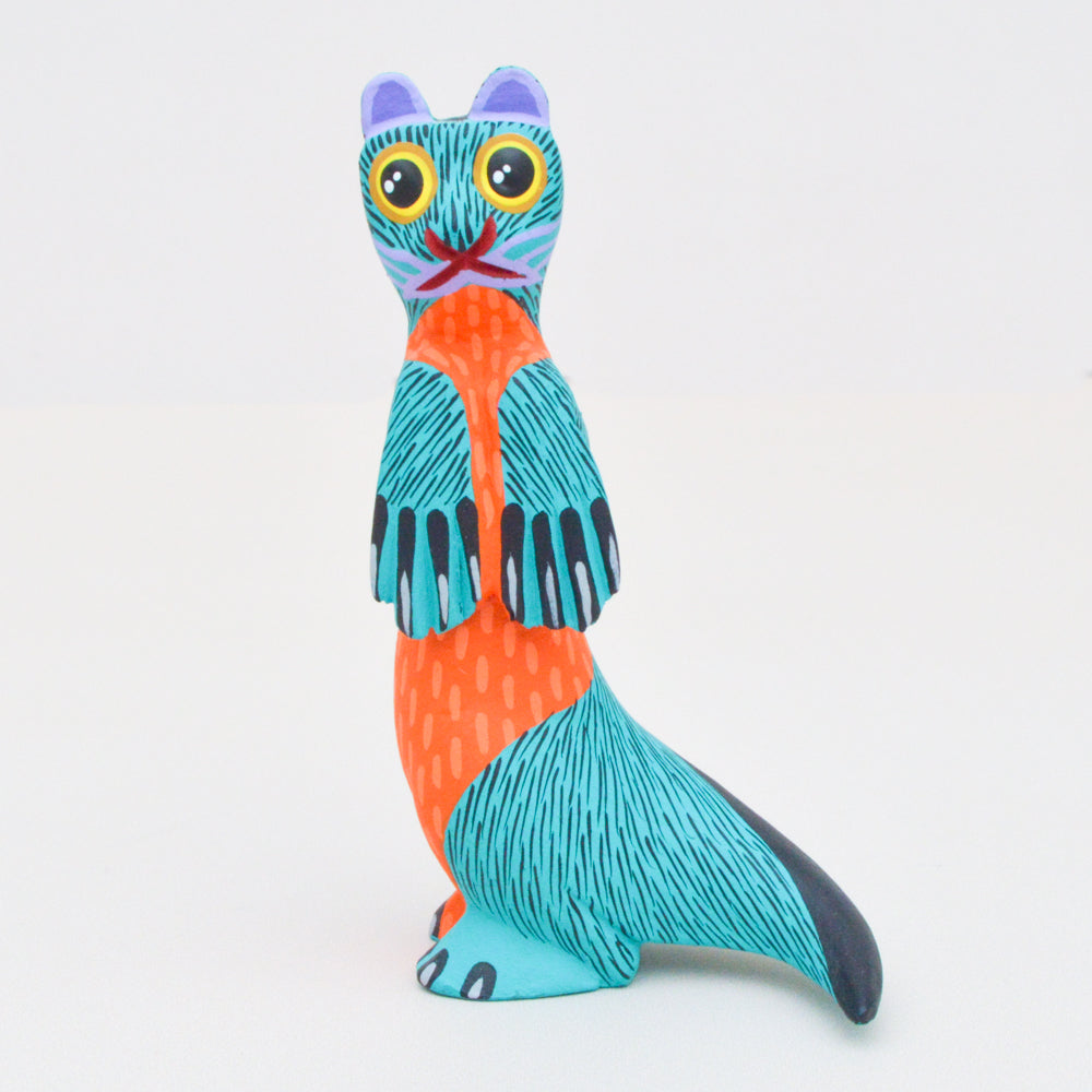 Otter Alebrije Oaxacan Wood Carving - Magia Mexica