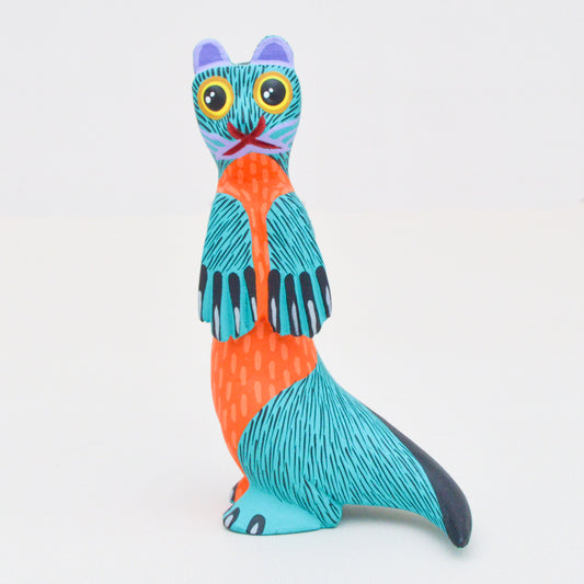 Otter Alebrije Oaxacan Wood Carving - Magia Mexica