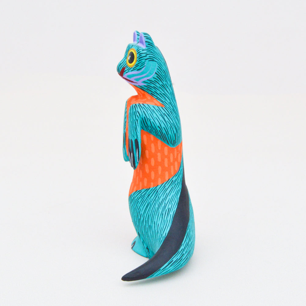 Otter Alebrije Oaxacan Wood Carving - Magia Mexica