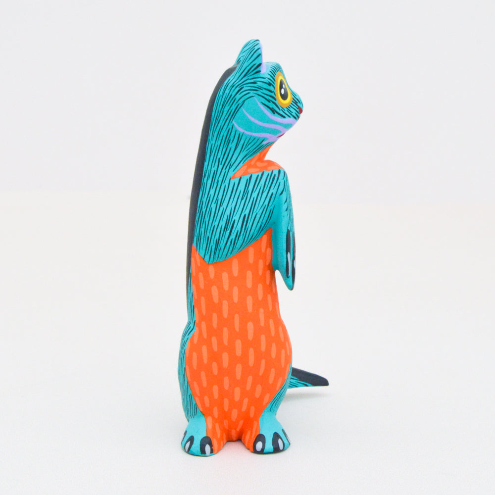 Otter Alebrije Oaxacan Wood Carving - Magia Mexica