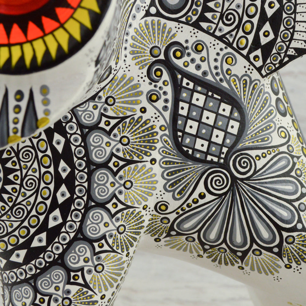 Owl Alebrije Oaxacan Wood Carving - magiamexica.com