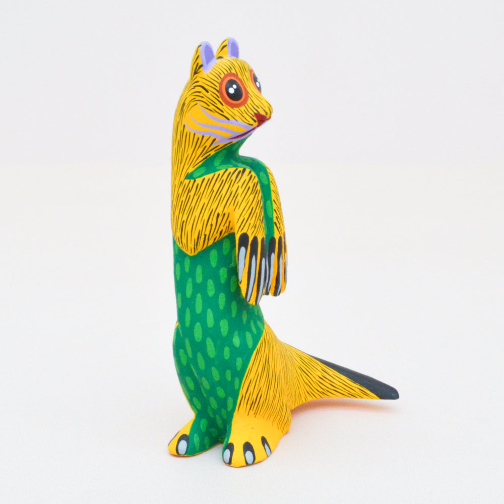 Otter Alebrije Oaxacan Wood Carving - Magia Mexica
