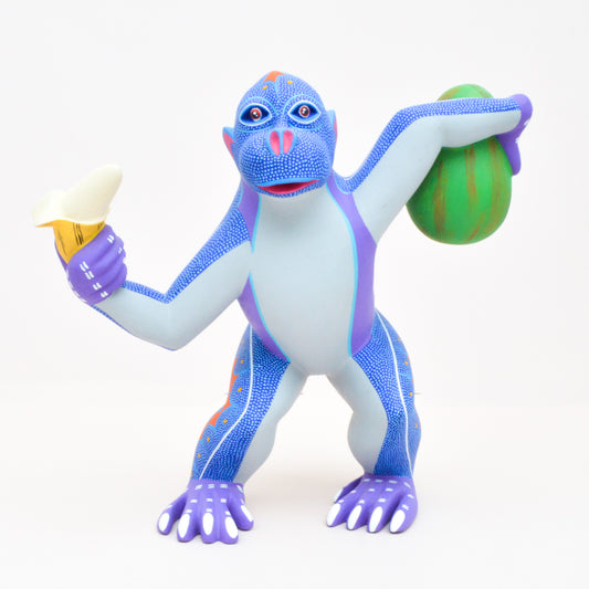 Gorilla Alebrije Oaxacan Wood Carving  - Magia Mexica