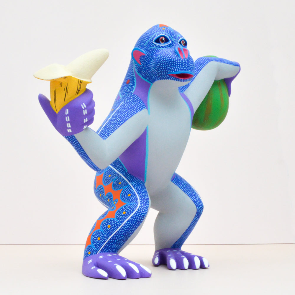 Gorilla Alebrije Oaxacan Wood Carving  - Magia Mexica