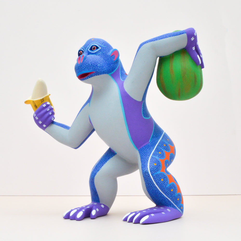 Gorilla Alebrije Oaxacan Wood Carving  - Magia Mexica