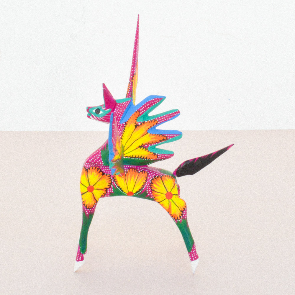 Pegasus Alebrije Oaxacan Wood Carving- magiamexica.com