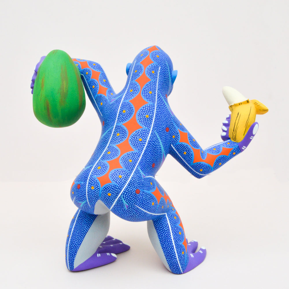 Gorilla Alebrije Oaxacan Wood Carving  - Magia Mexica
